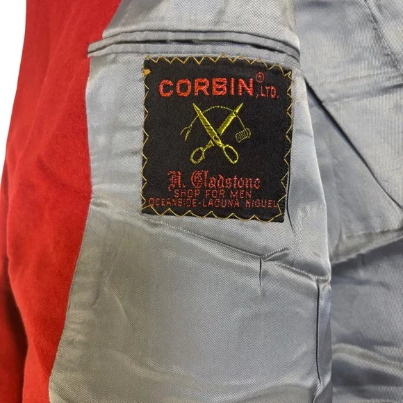 Elegant Red Women's Blazer - Picture 4 of 13